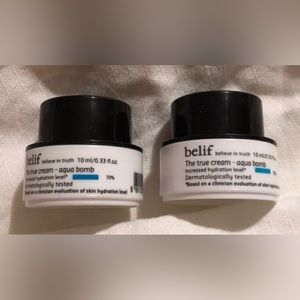 New Belief aqua bomb true cream mini duo.